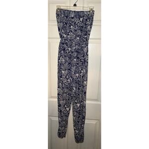 Lilly‎ Pulitzer strapless jumpsuit size XS